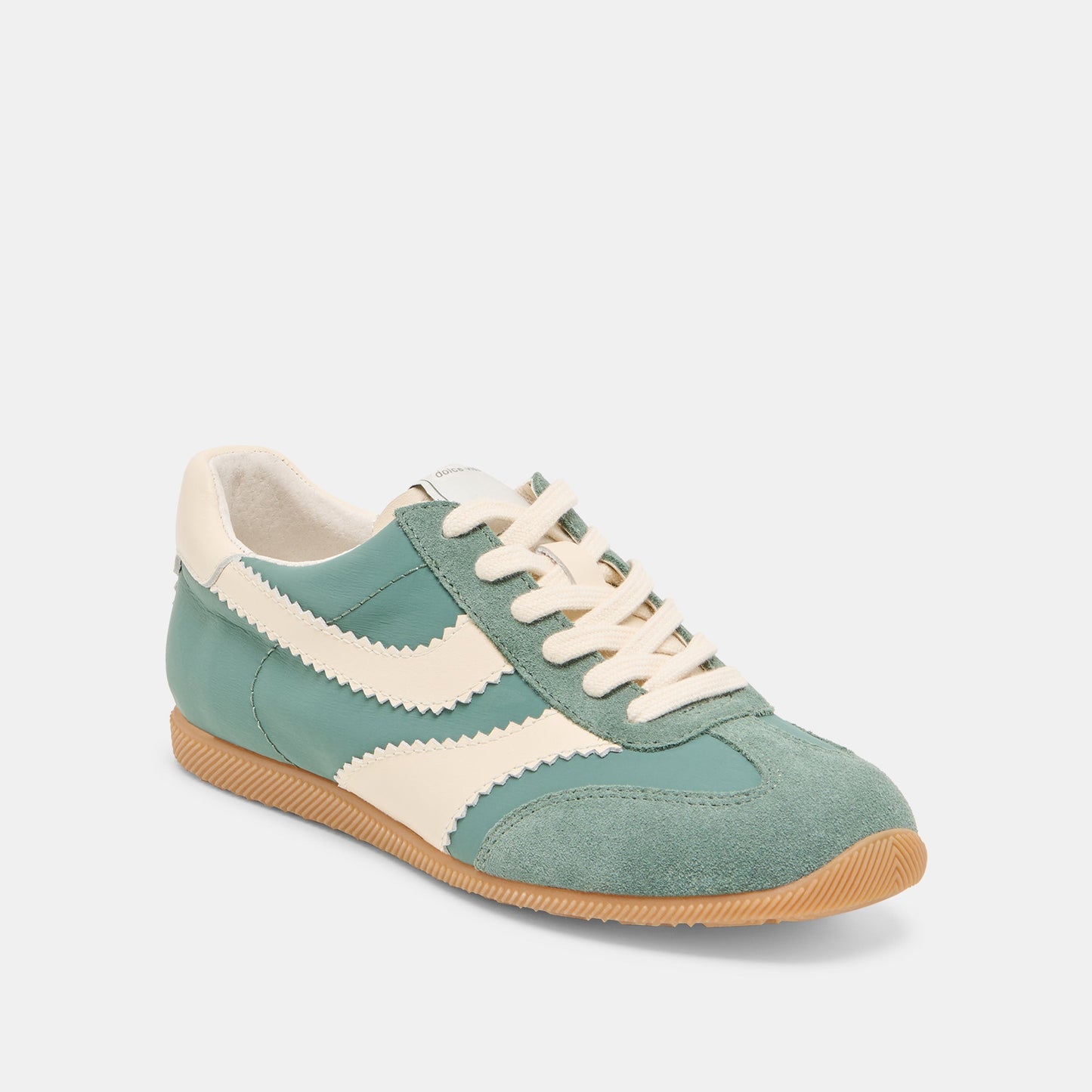 Dolce Vita Limit Green Nylon Sneakers