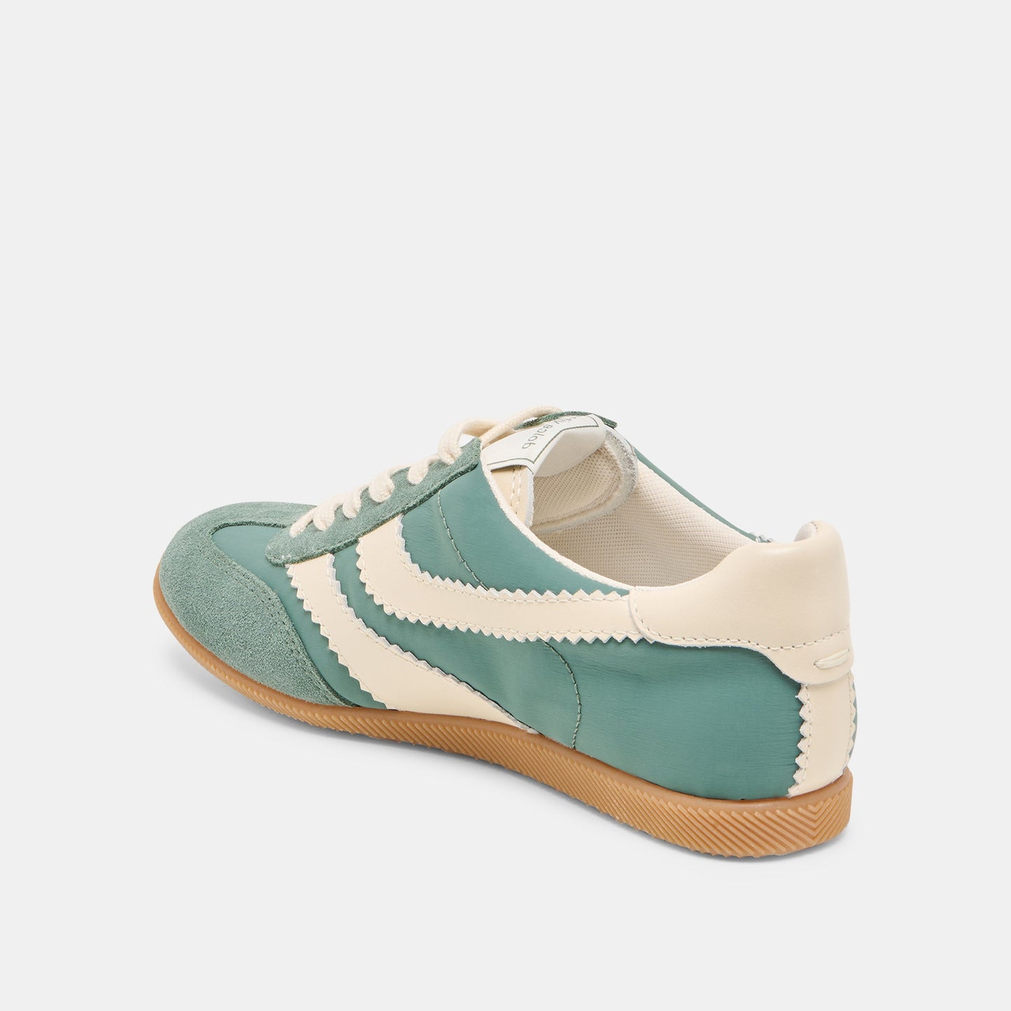 Dolce Vita Limit Green Nylon Sneakers