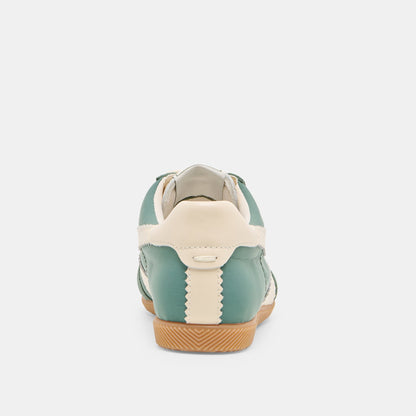 Dolce Vita Limit Green Nylon Sneakers