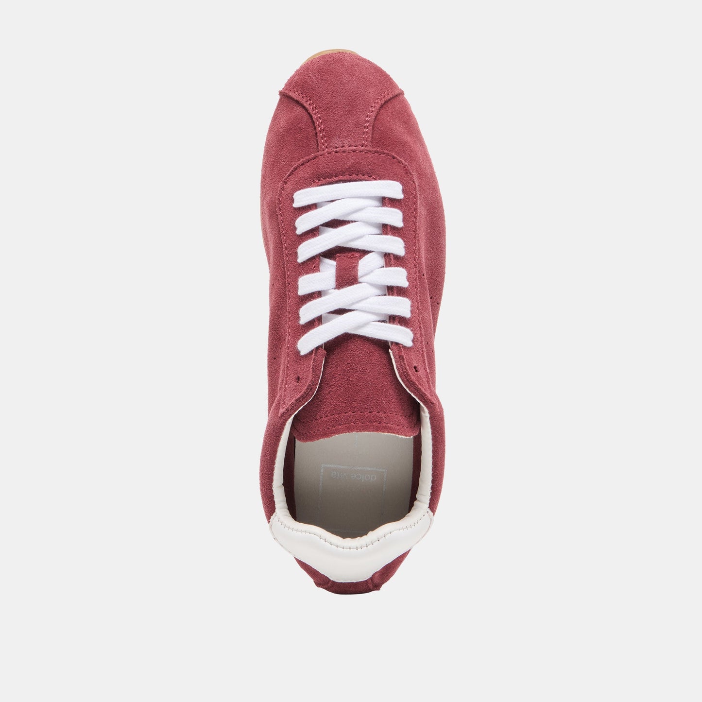 Dolce Vita Serina Burgundy Suede Sneakers