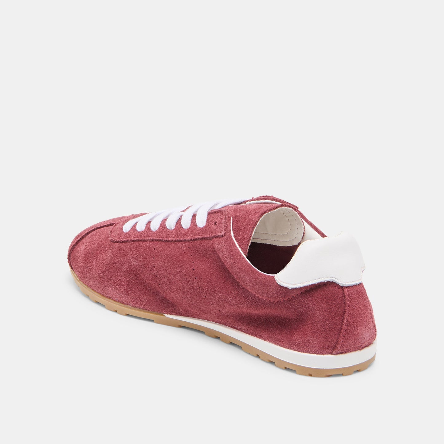 Dolce Vita Serina Burgundy Suede Sneakers