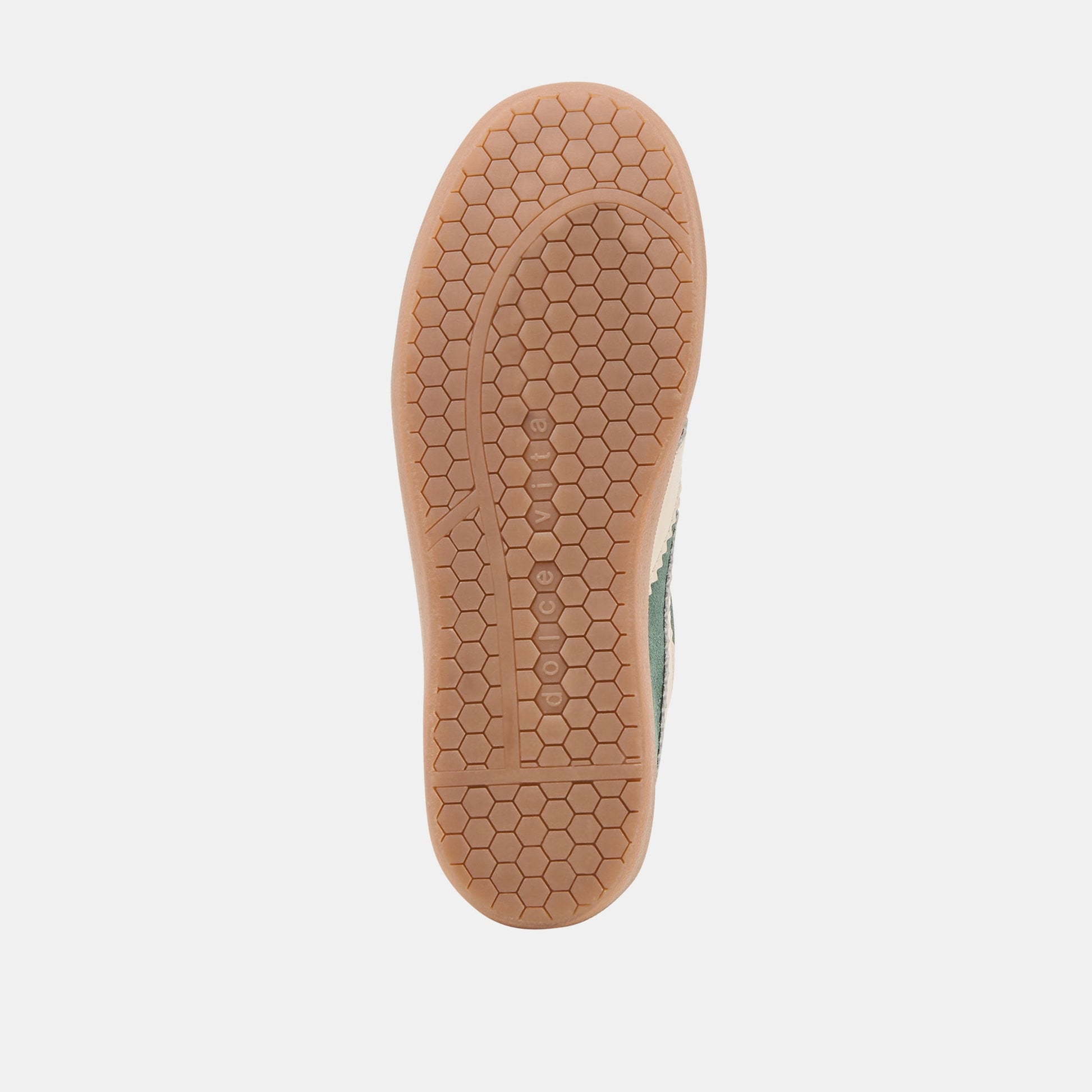 Dolce Vita Merit Dk Green Suede Sneakers