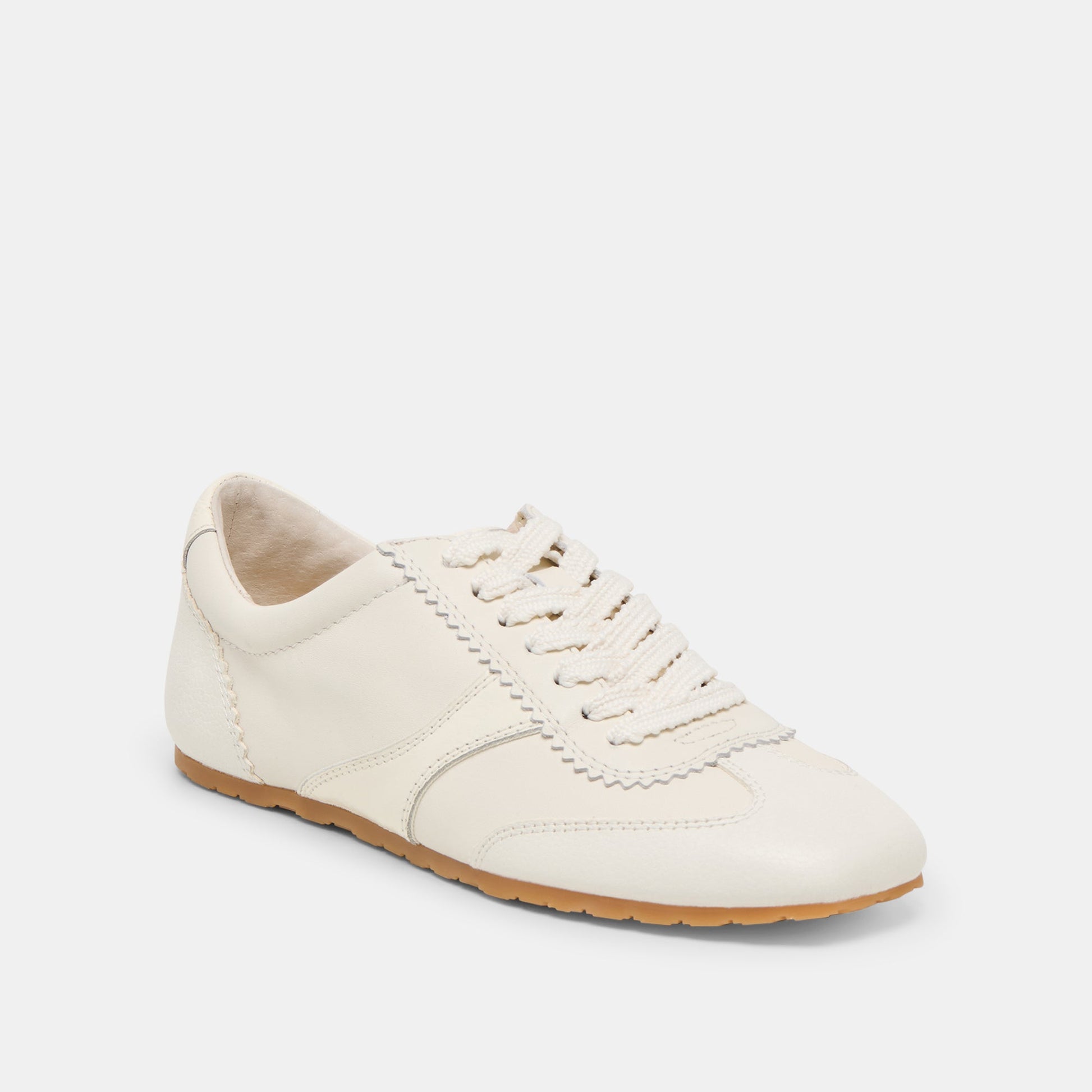 Dolce Vita Dorie White Leather Sneakers