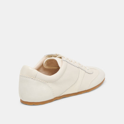 Dolce Vita Dorie White Leather Sneakers