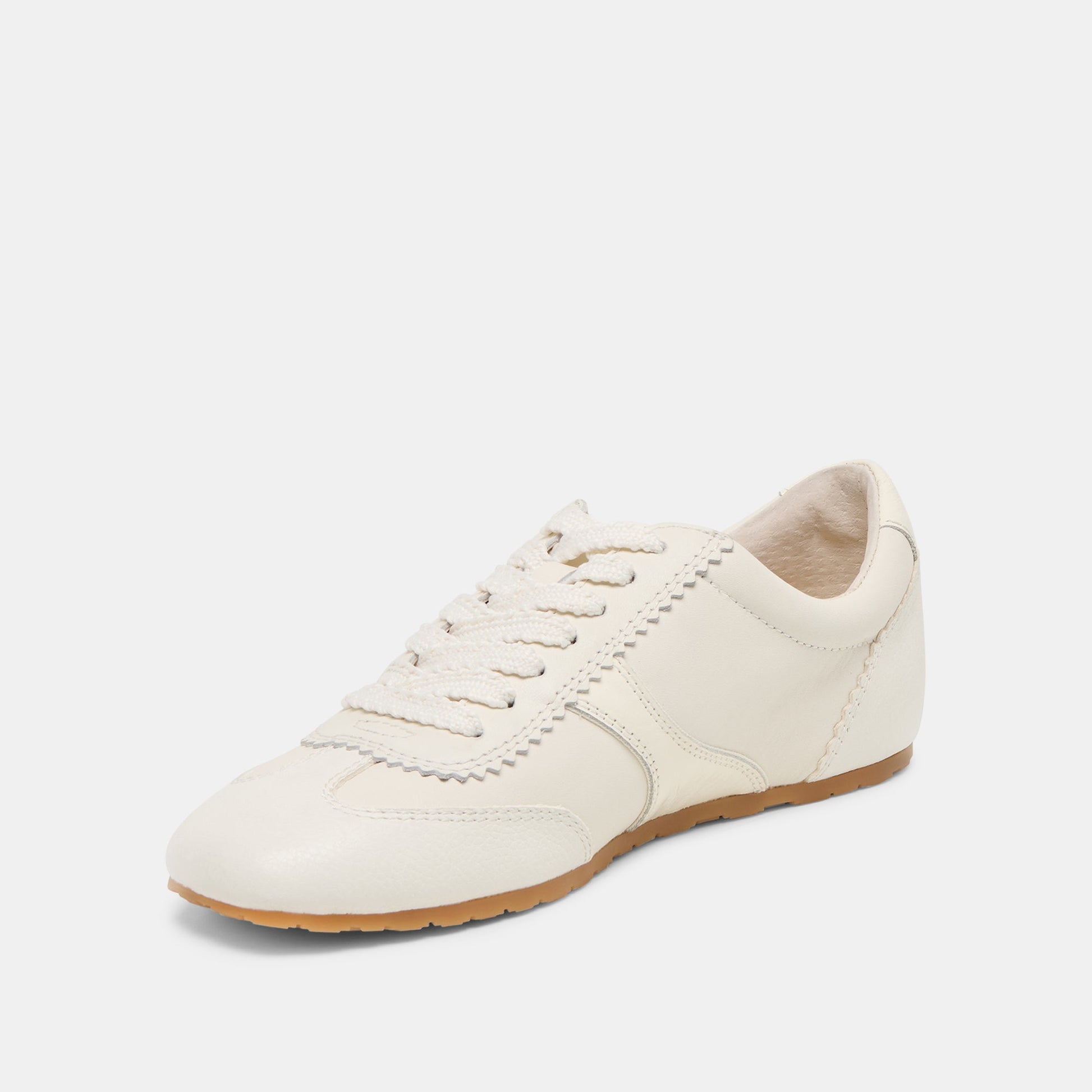 Dolce Vita Dorie White Leather Sneakers