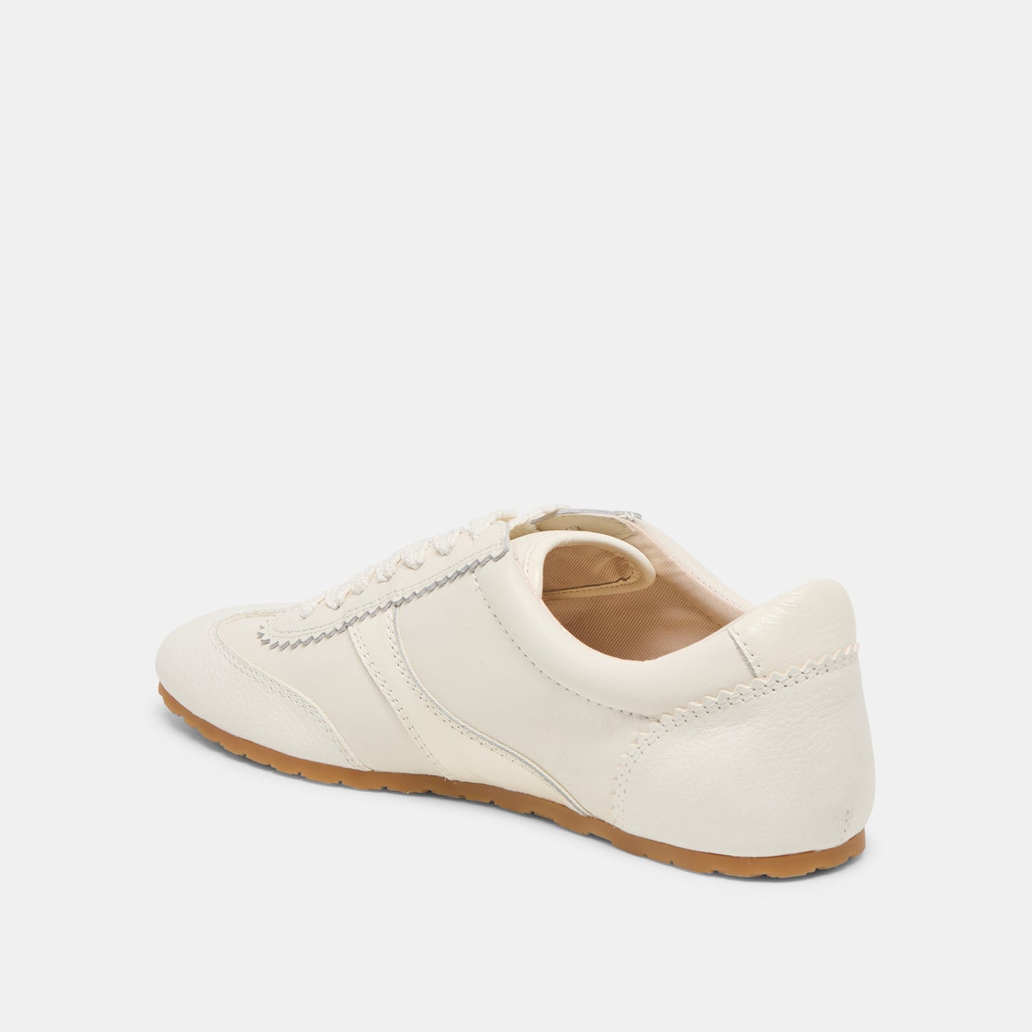 Dolce Vita Dorie White Leather Sneakers