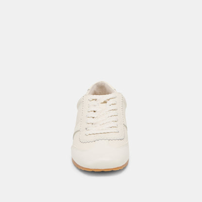 Dolce Vita Dorie White Leather Sneakers