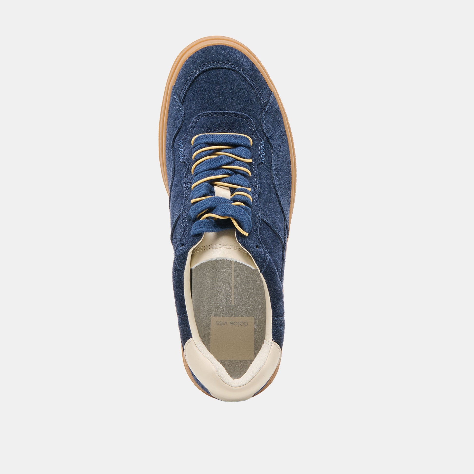 Dolce Vita Naomy H2O Waterproof Navy Suede Sneakers