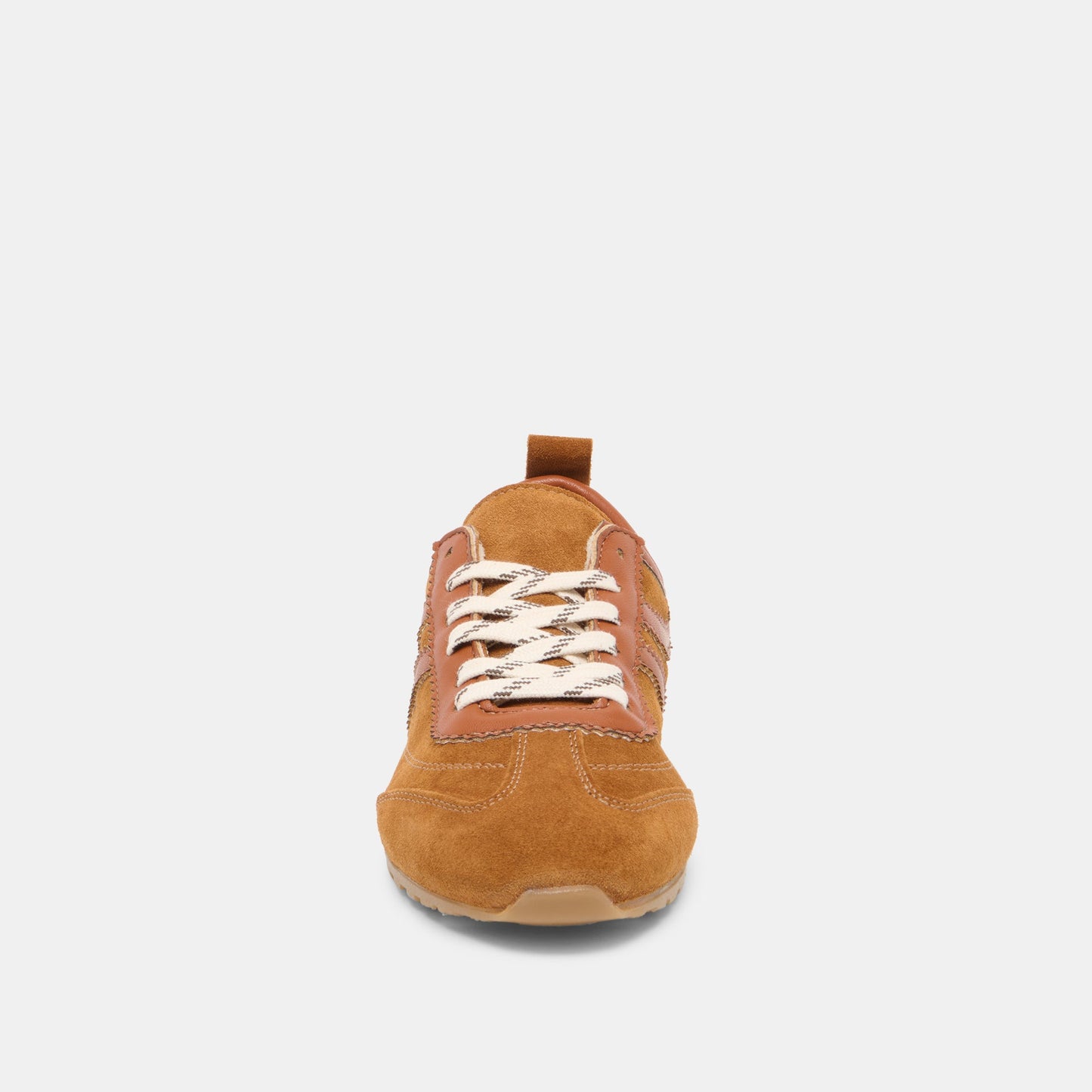 Dolce Vita Viper Cognac Suede Sneakers