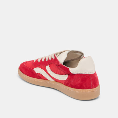 Dolce Vita Rebel Crimson Nylon Sneakers