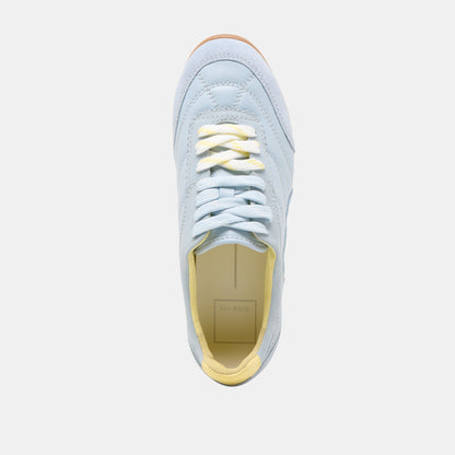 Dolce Vita Laini Blue Multi Leather Sneakers