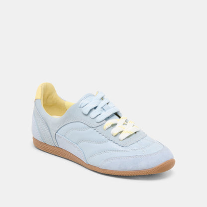 Dolce Vita Laini Blue Multi Leather Sneakers