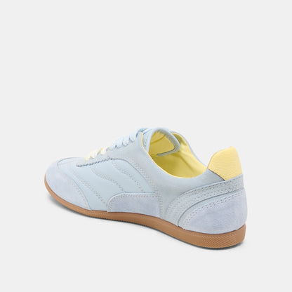 Dolce Vita Laini Blue Multi Leather Sneakers