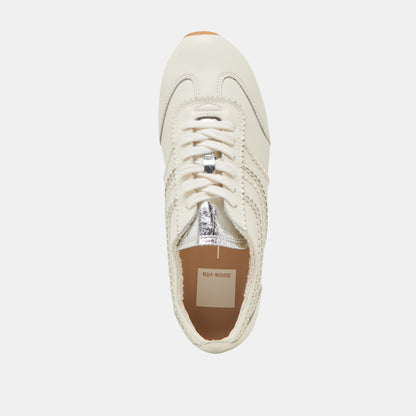 Dolce Vita DELANY SNEAKERS OFF WHITE LEATHER