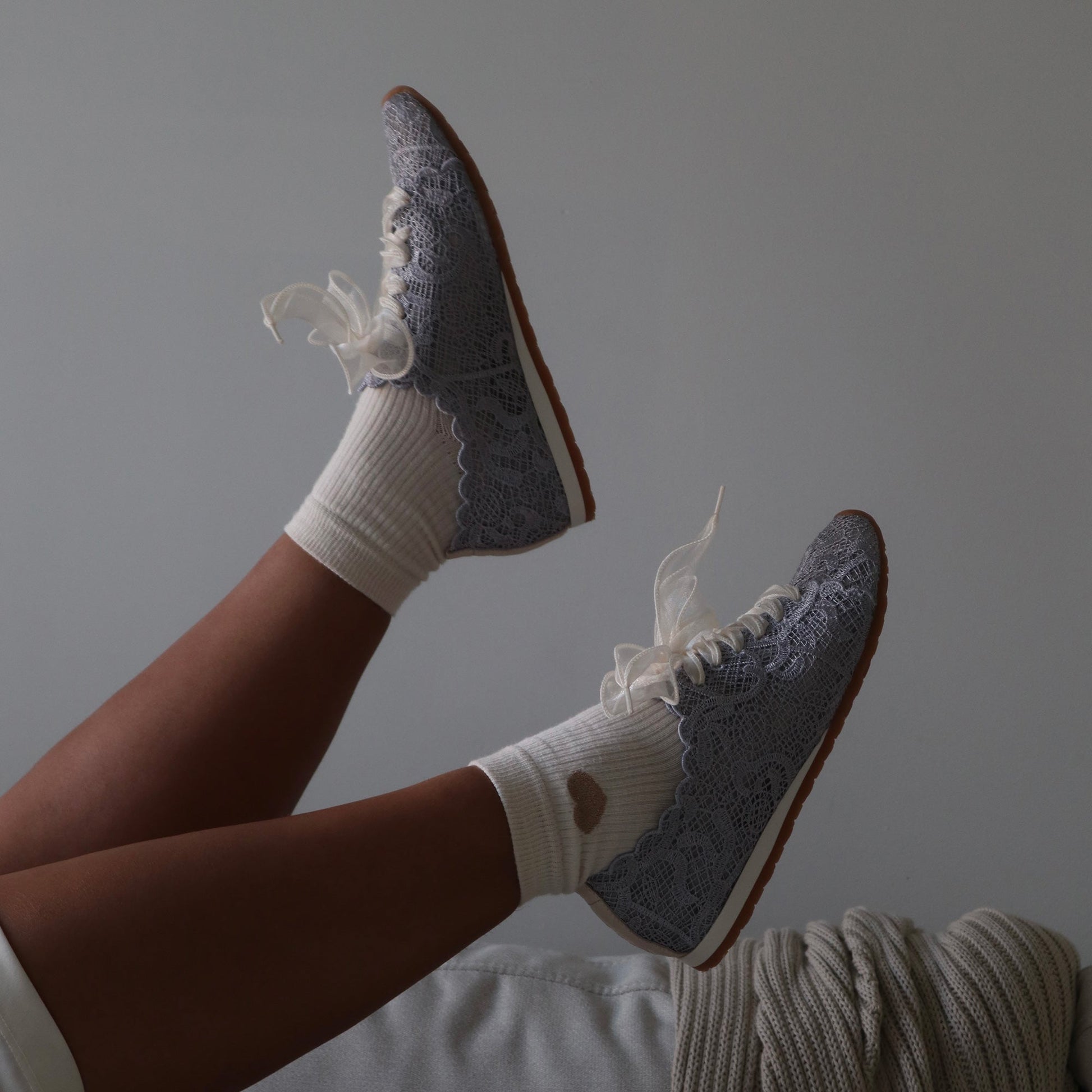 Dolce Vita DAYANA SNEAKERS DUSTY BLUE LACE