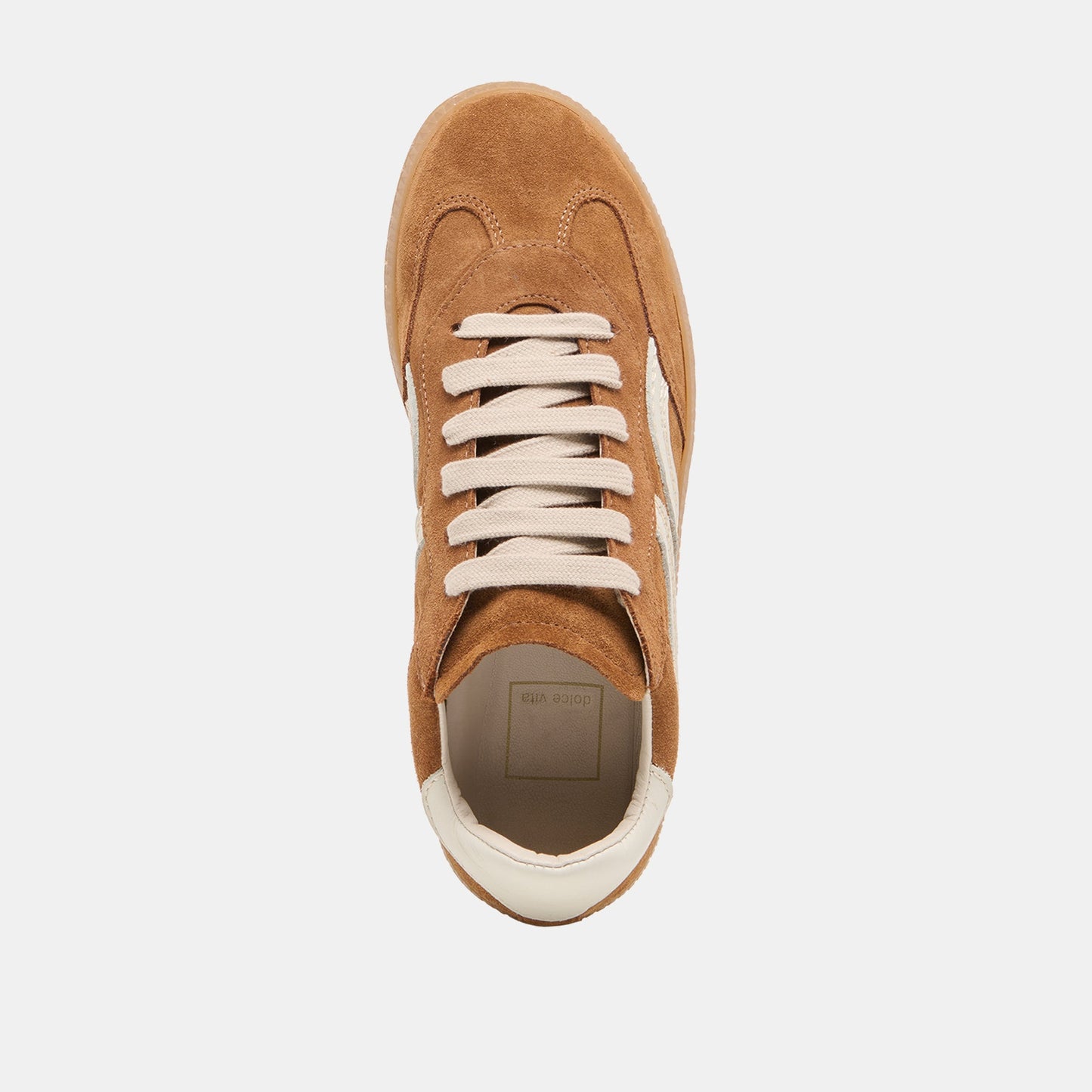 Dolce Vita Rebel Pecan Suede Sneakers