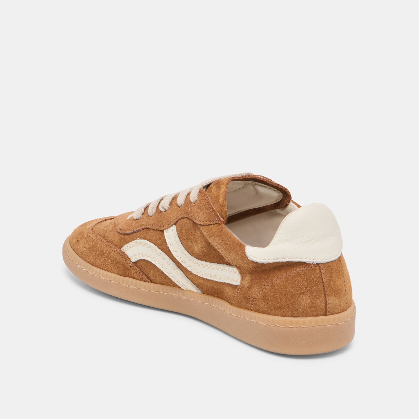 Dolce Vita Rebel Pecan Suede Sneakers