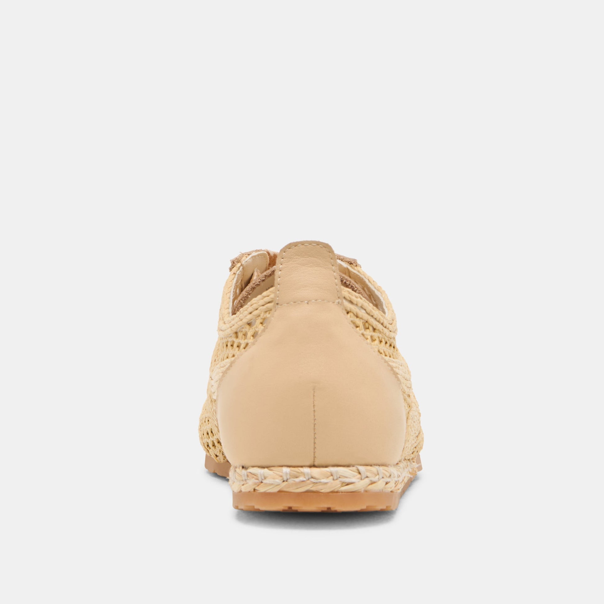 Dolce Vita Dream Lt Natural Woven Raffia Sneakers