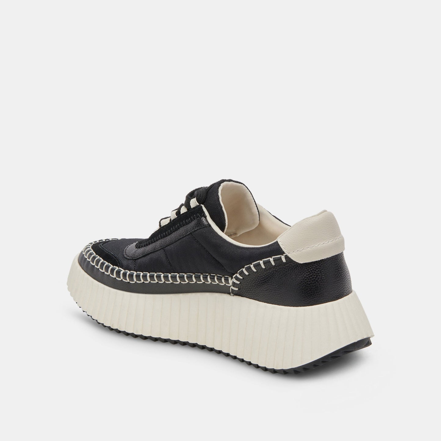 Dolce Vita Dolen Black Nylon Sneakers