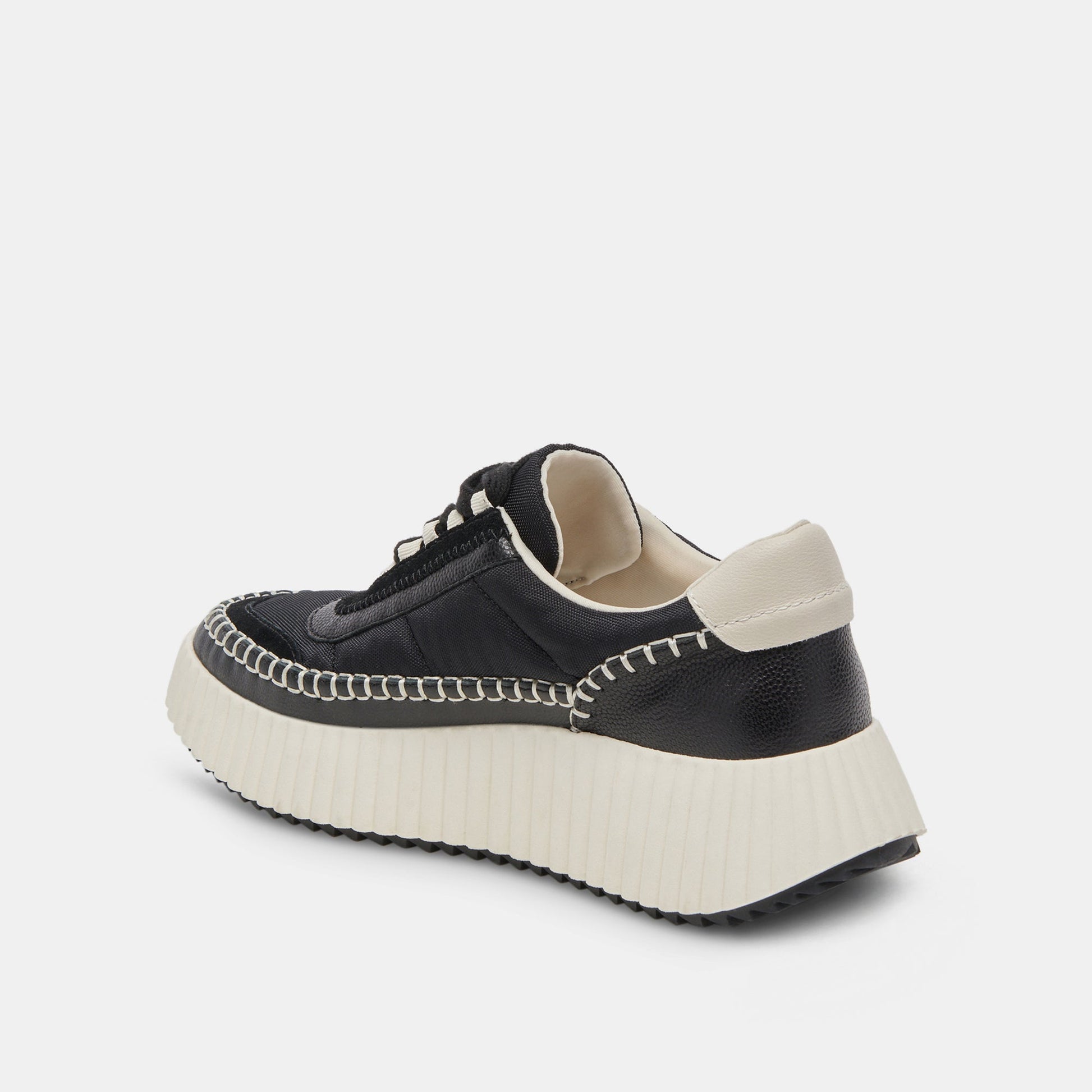 Dolce Vita Dolen Black Nylon Sneakers