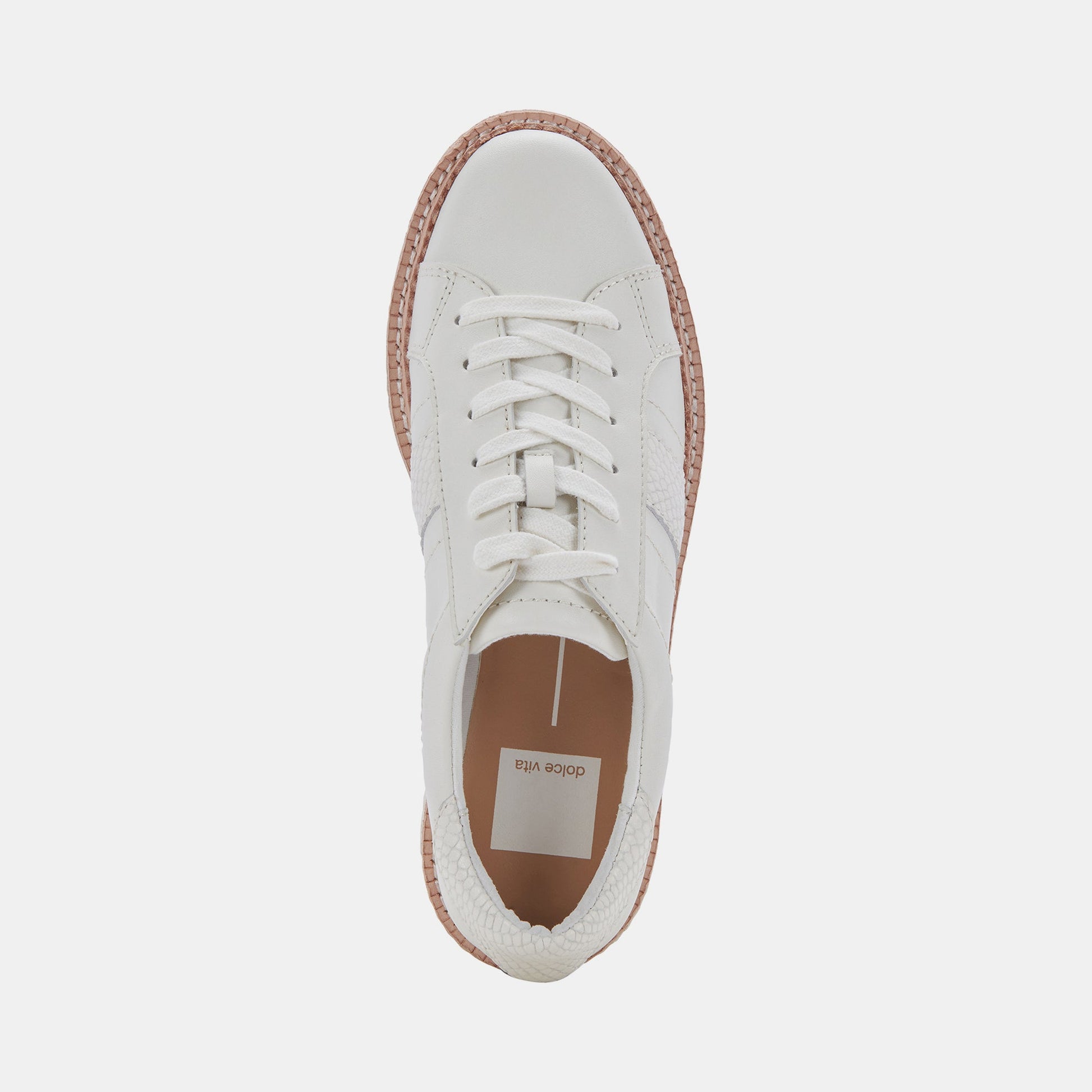 Dolce Vita TIGER SNEAKERS WHITE LEATHER