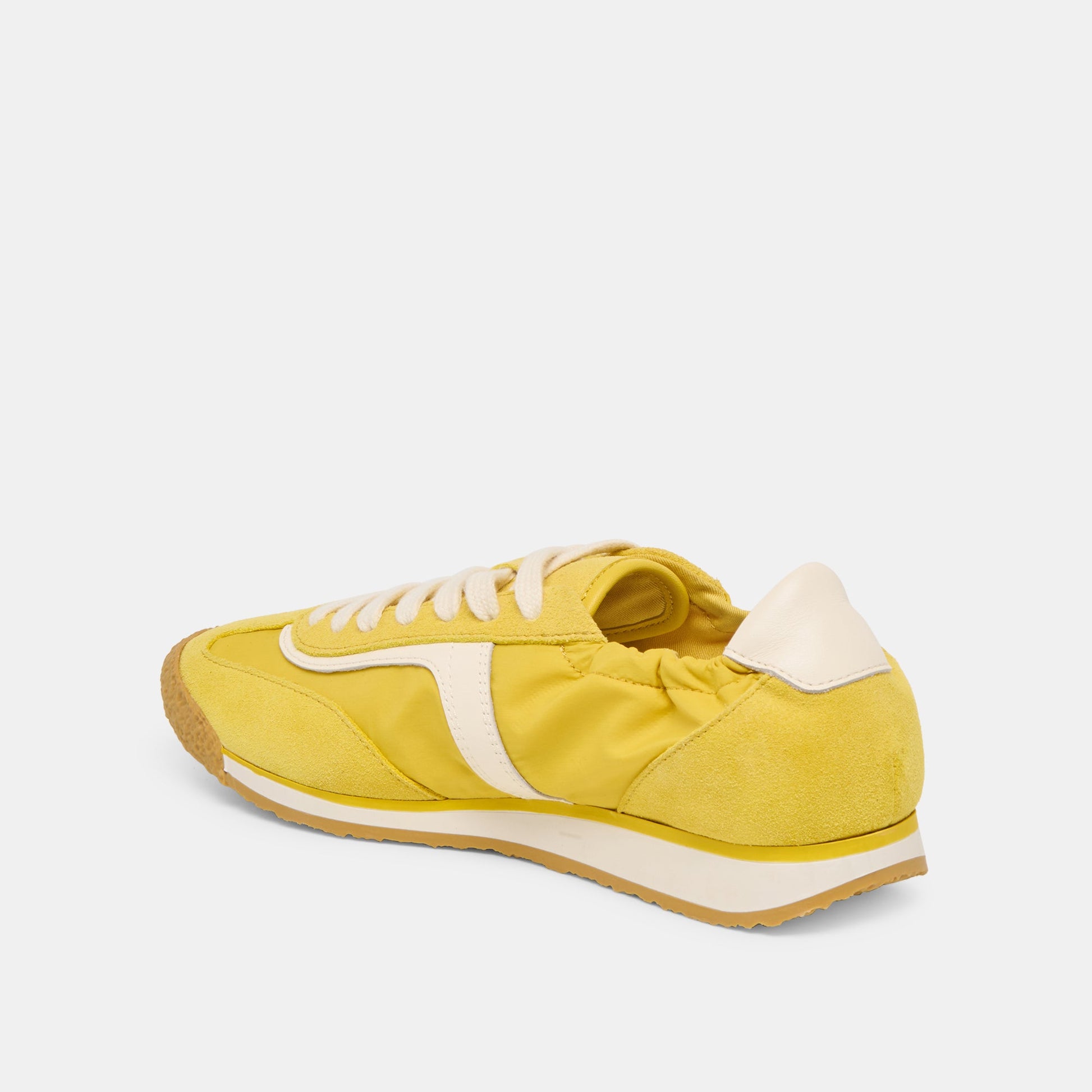 Dolce Vita Sariya Yellow Nylon Sneakers