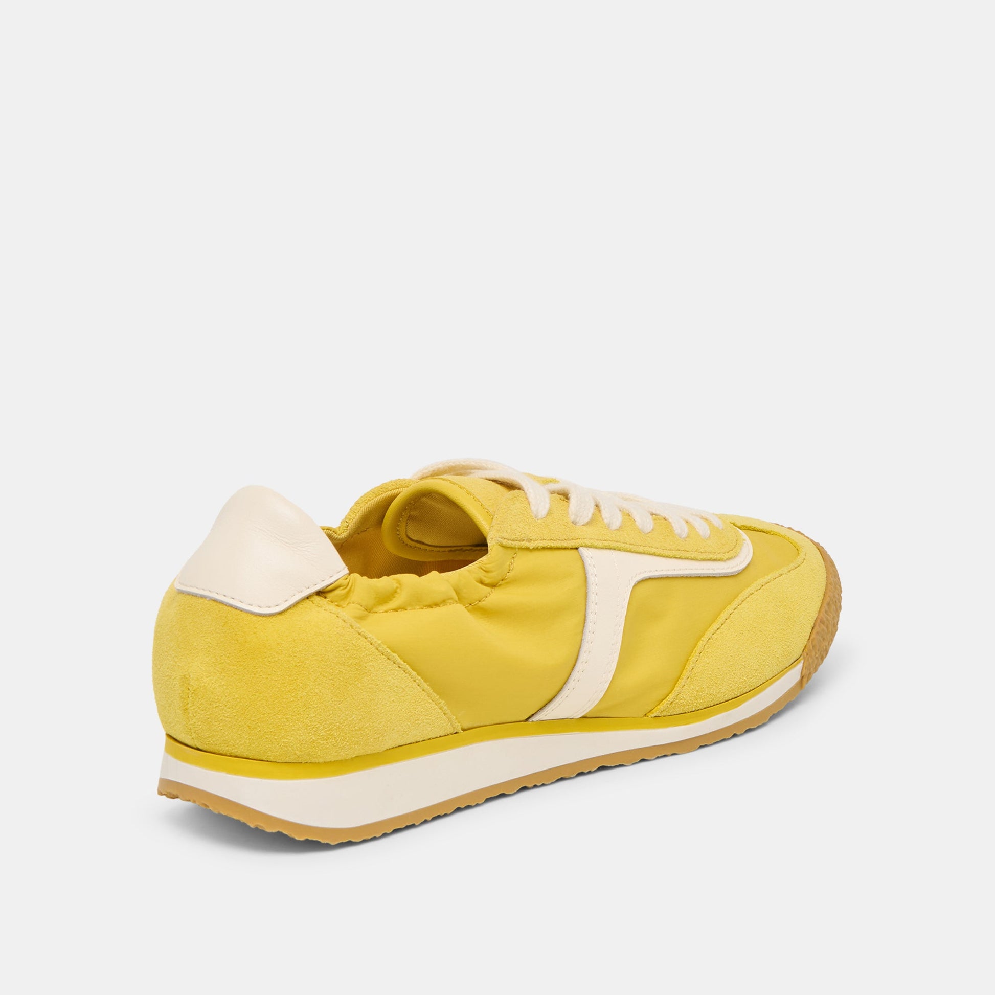 Dolce Vita Sariya Yellow Nylon Sneakers