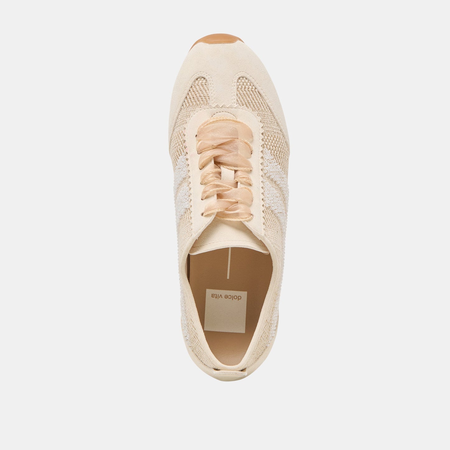 Dolce Vita DREAM BEAD SNEAKERS NATURAL MULTI BURLAP