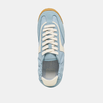 Dolce Vita Sariya Lt Blue Nylon Sneakers