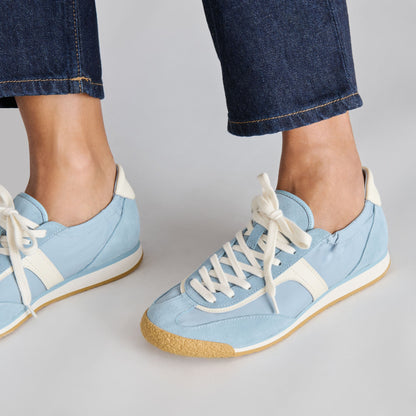 Dolce Vita Sariya Lt Blue Nylon Sneakers