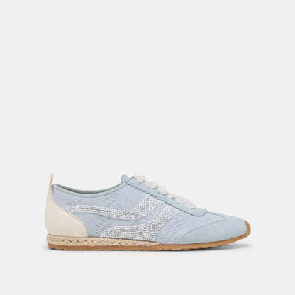Dolce Vita DREAM BEAD SNEAKERS BLUE MULTI BURLAP