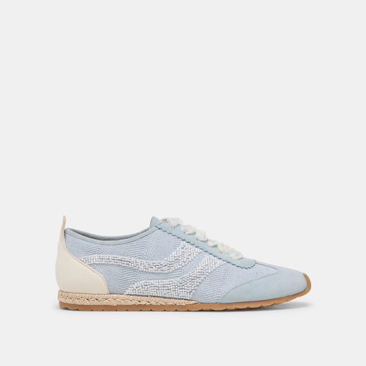 Dolce Vita DREAM BEAD SNEAKERS BLUE MULTI BURLAP