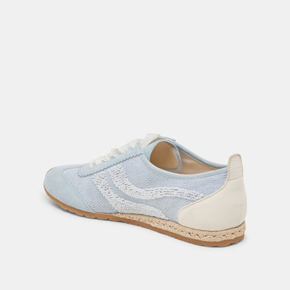 Dolce Vita DREAM BEAD SNEAKERS BLUE MULTI BURLAP
