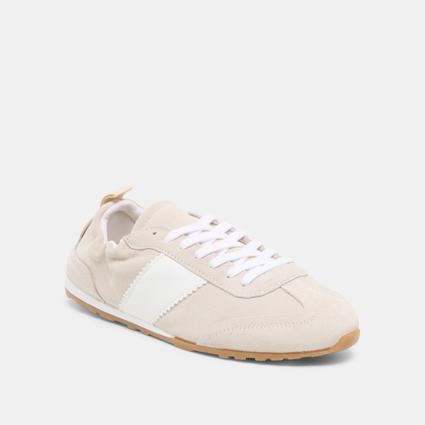 Dolce Vita Shyla Taupe Suede Sneakers