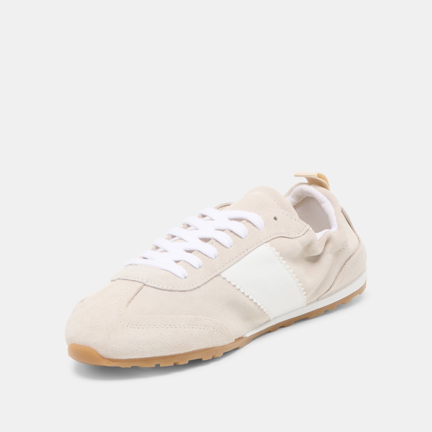 Dolce Vita Shyla Taupe Suede Sneakers