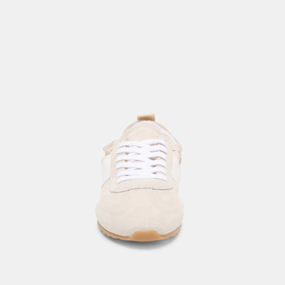 Dolce Vita Shyla Taupe Suede Sneakers