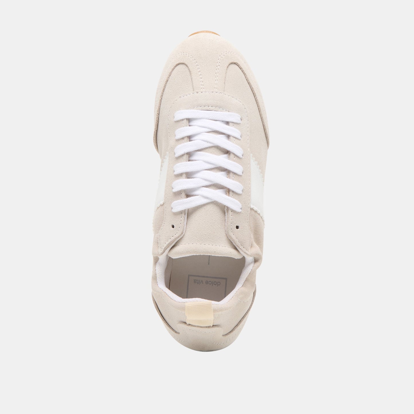 Dolce Vita Shyla Taupe Suede Sneakers
