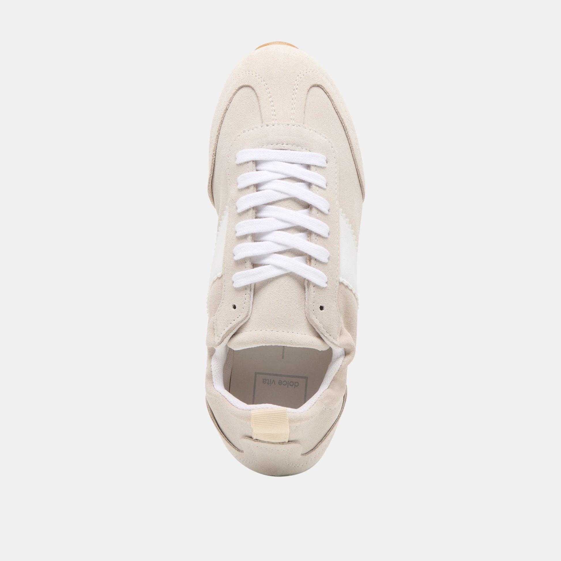 Dolce Vita Shyla Taupe Suede Sneakers
