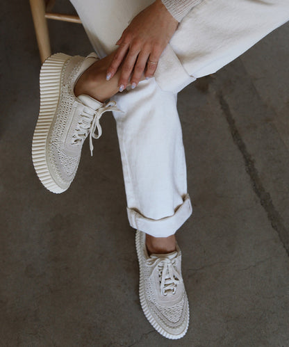 Dolce Vita Dolen Sneakers in Sandstone Knit - Dolce Vita Women's Footwear