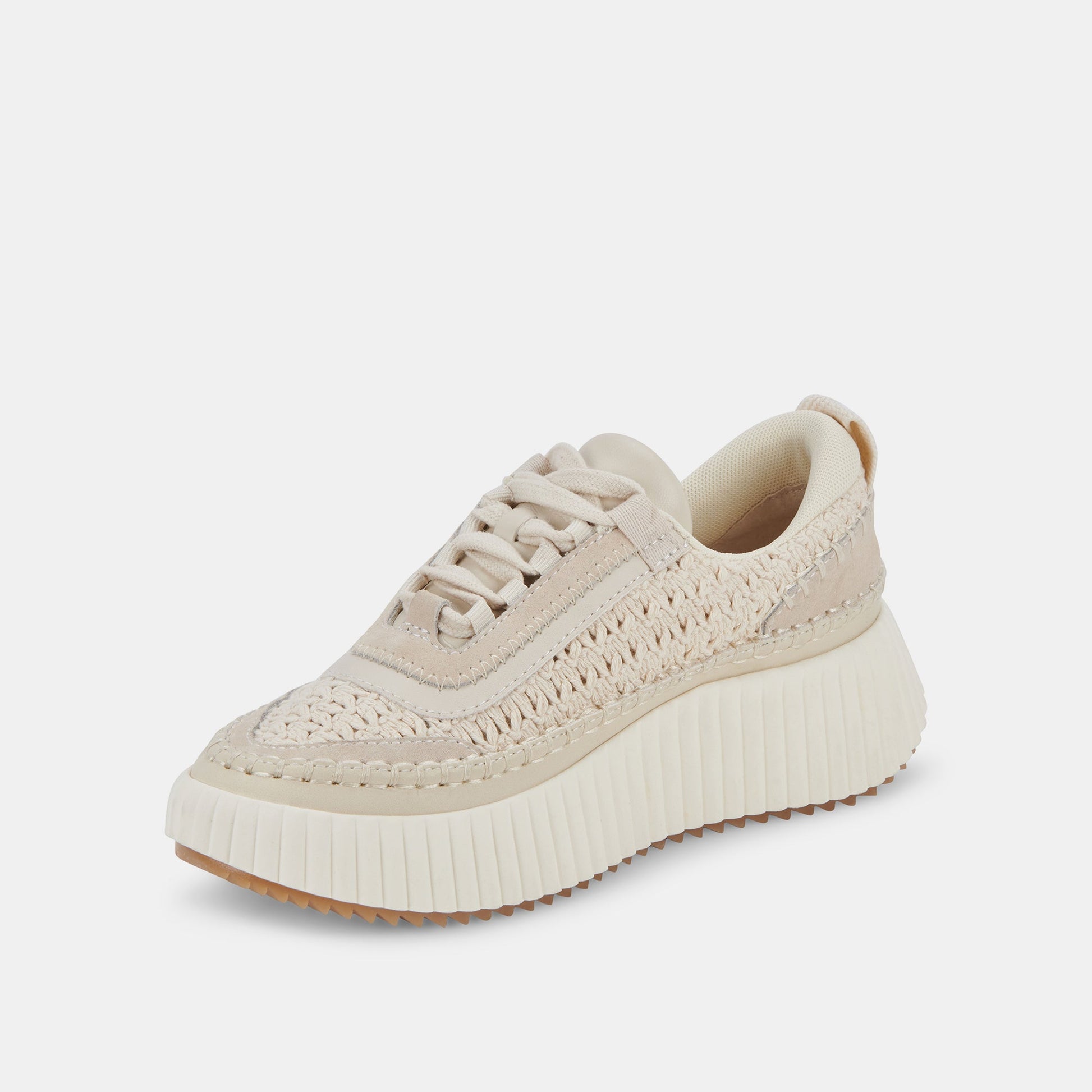Dolce Vita Dolen Sneakers in Sandstone Knit - Dolce Vita Women's Footwear