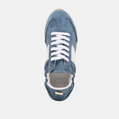 Dolce Vita Shyla Blue Suede Sneakers