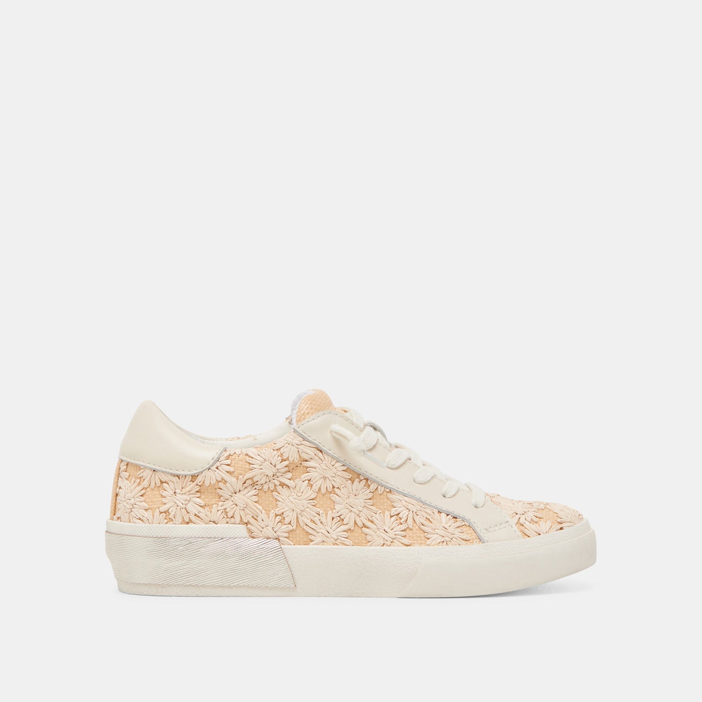 Dolce Vita ZINA FLORAL SNEAKERS CREME FLORAL RAFFIA