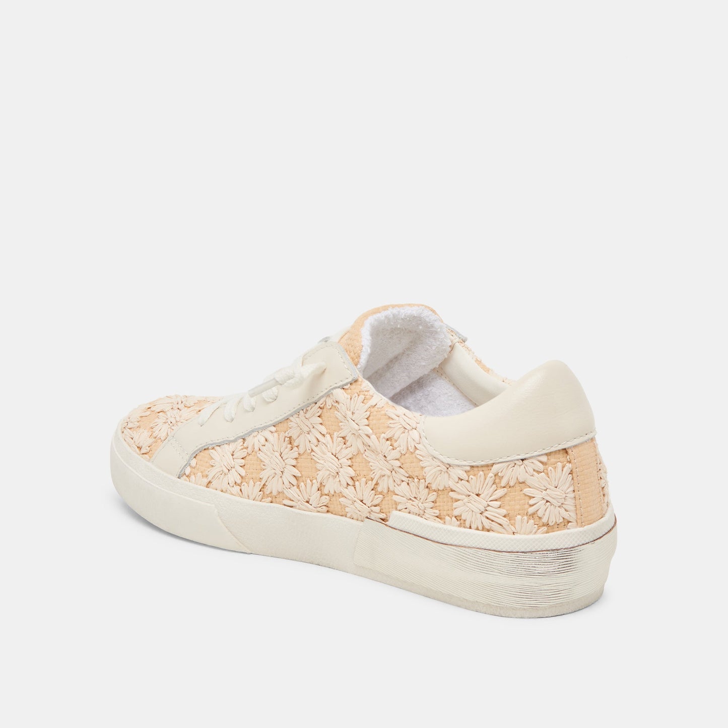 Dolce Vita ZINA FLORAL SNEAKERS CREME FLORAL RAFFIA
