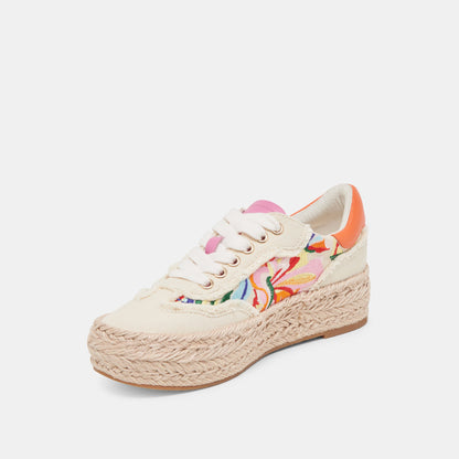 Dolce Vita FREDY SNEAKERS FLORAL MULTI CANVAS