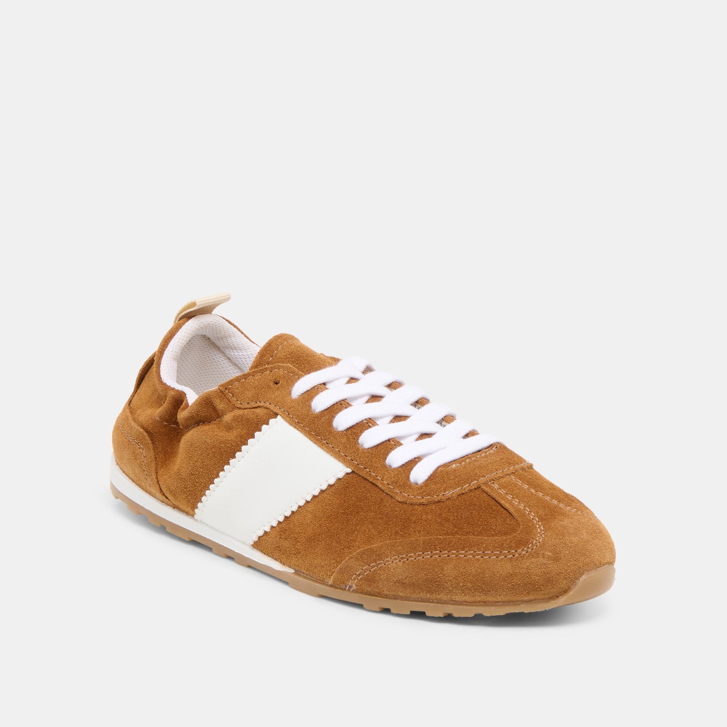 Dolce Vita Shyla Cognac Suede Sneakers