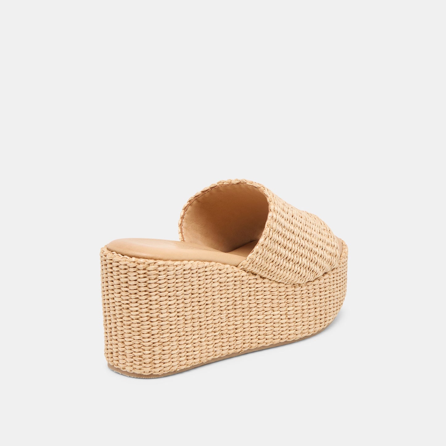 Dolce Vita Joclyn Lt Natural Raffia Wedges
