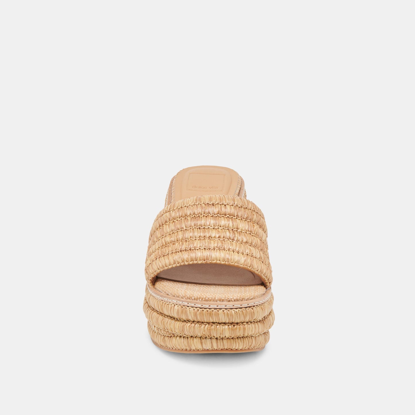 Dolce Vita Throne Lt Natural Raffia Wedges
