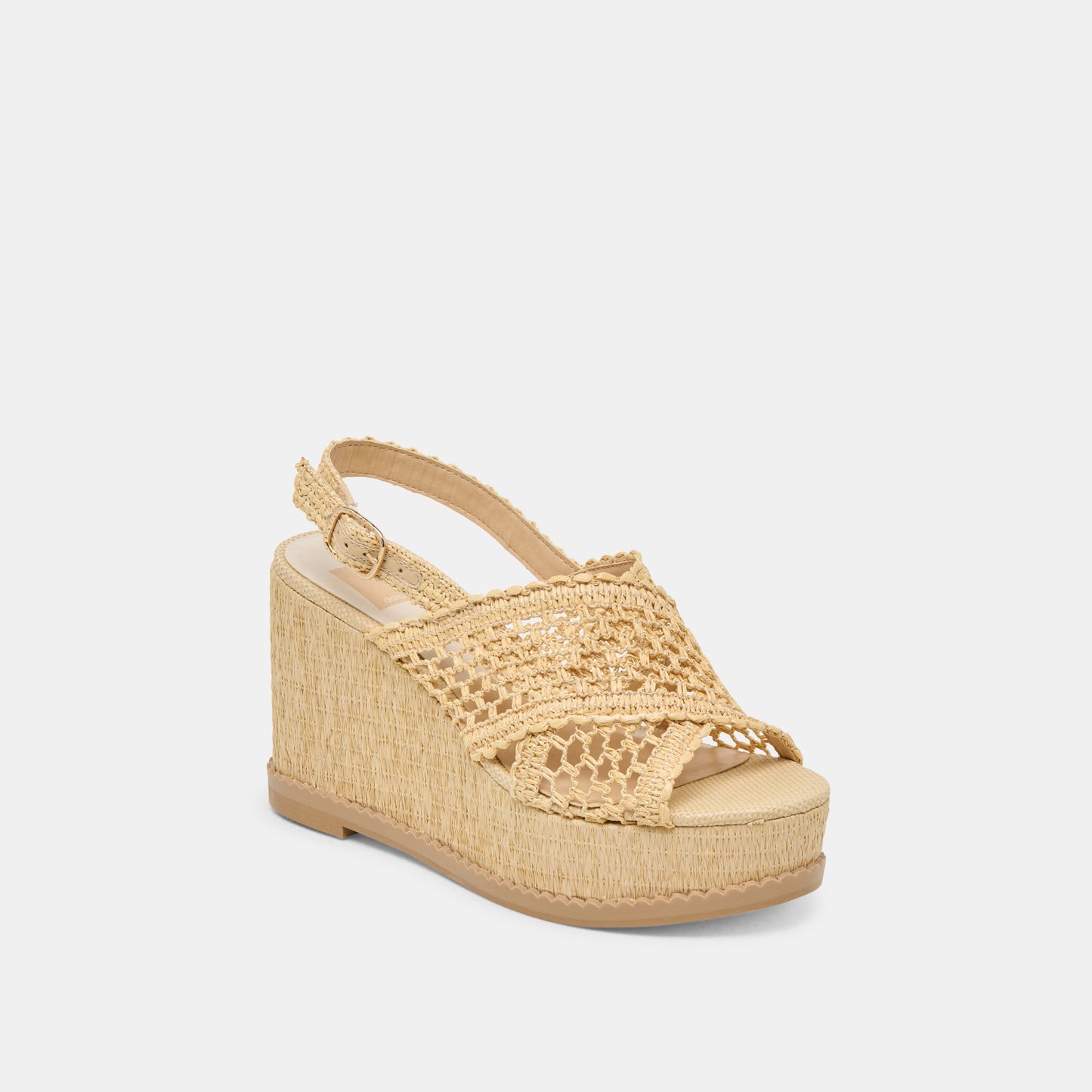Dolce Vita DEXLER WEDGES LT NATURAL WOVEN RAFFIA