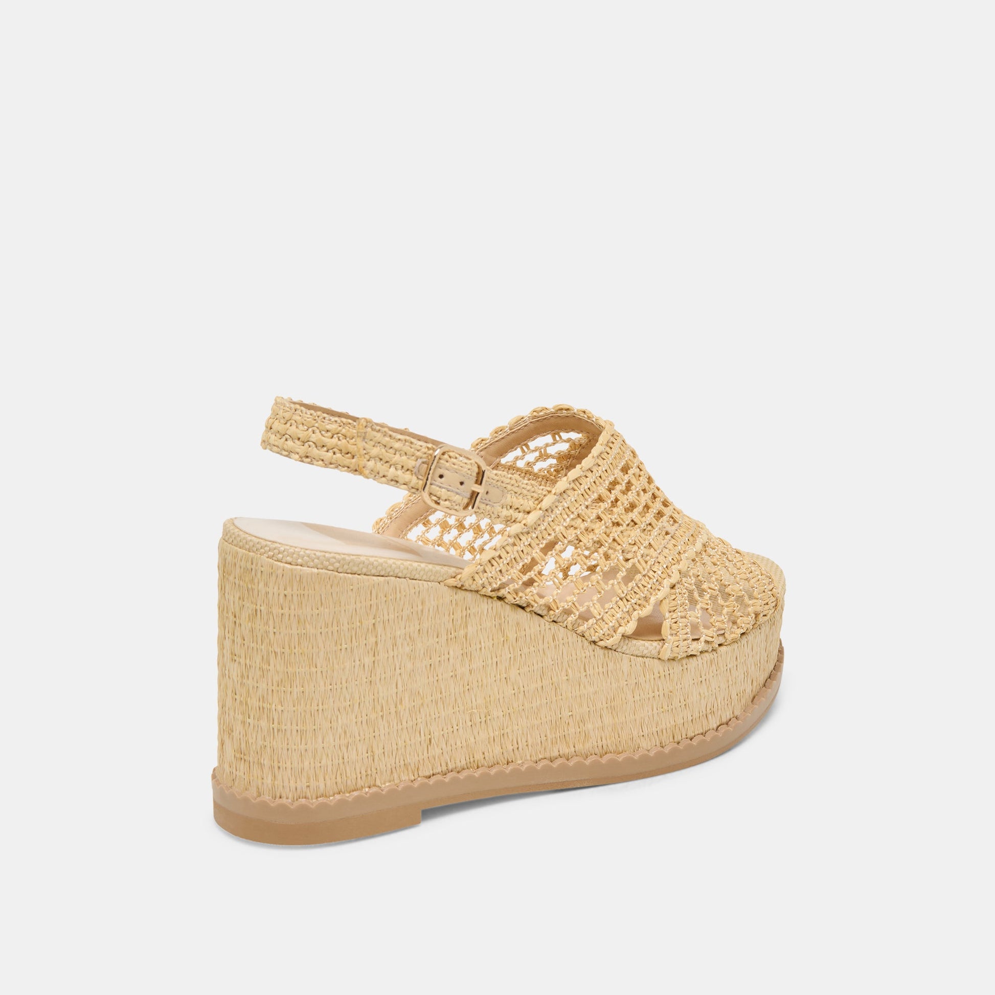 Dolce Vita DEXLER WEDGES LT NATURAL WOVEN RAFFIA