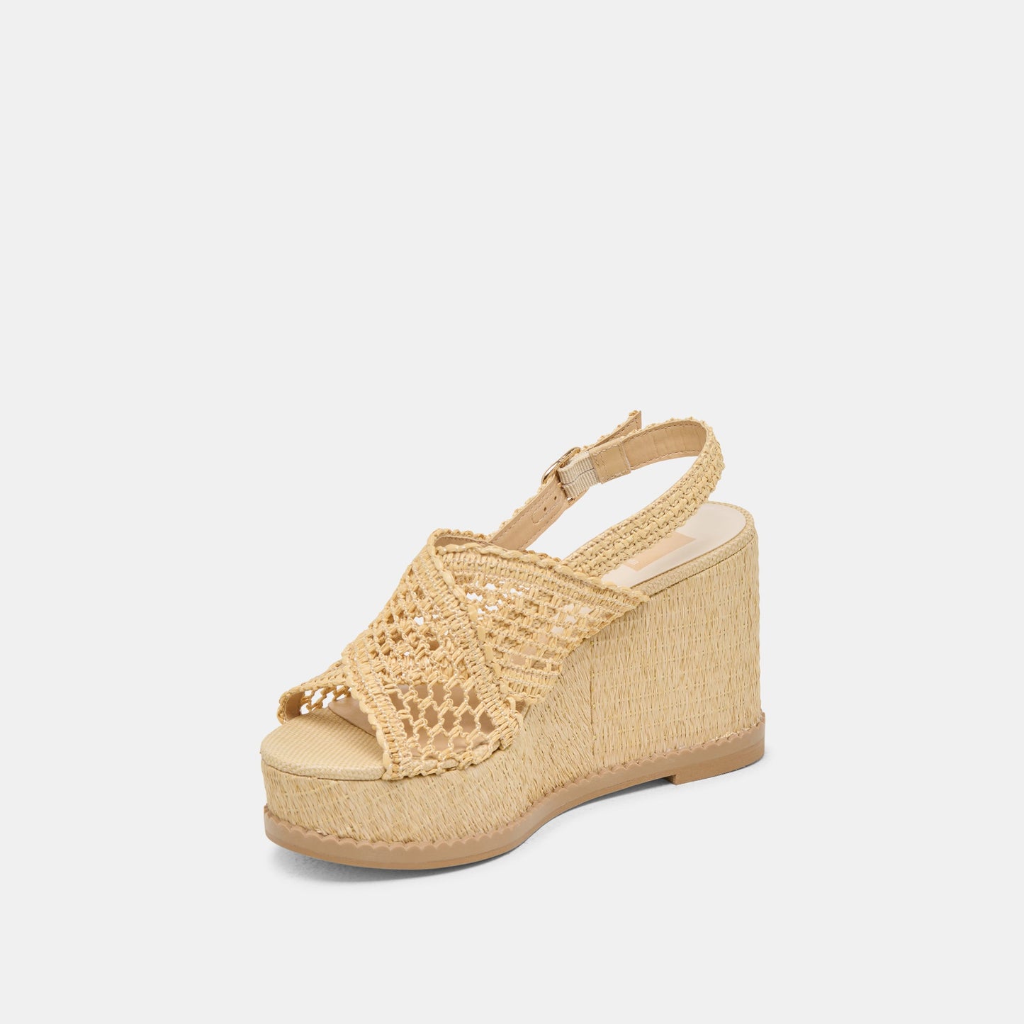 Dolce Vita DEXLER WEDGES LT NATURAL WOVEN RAFFIA